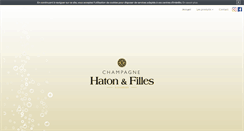 Desktop Screenshot of champagnehatonetfils.com